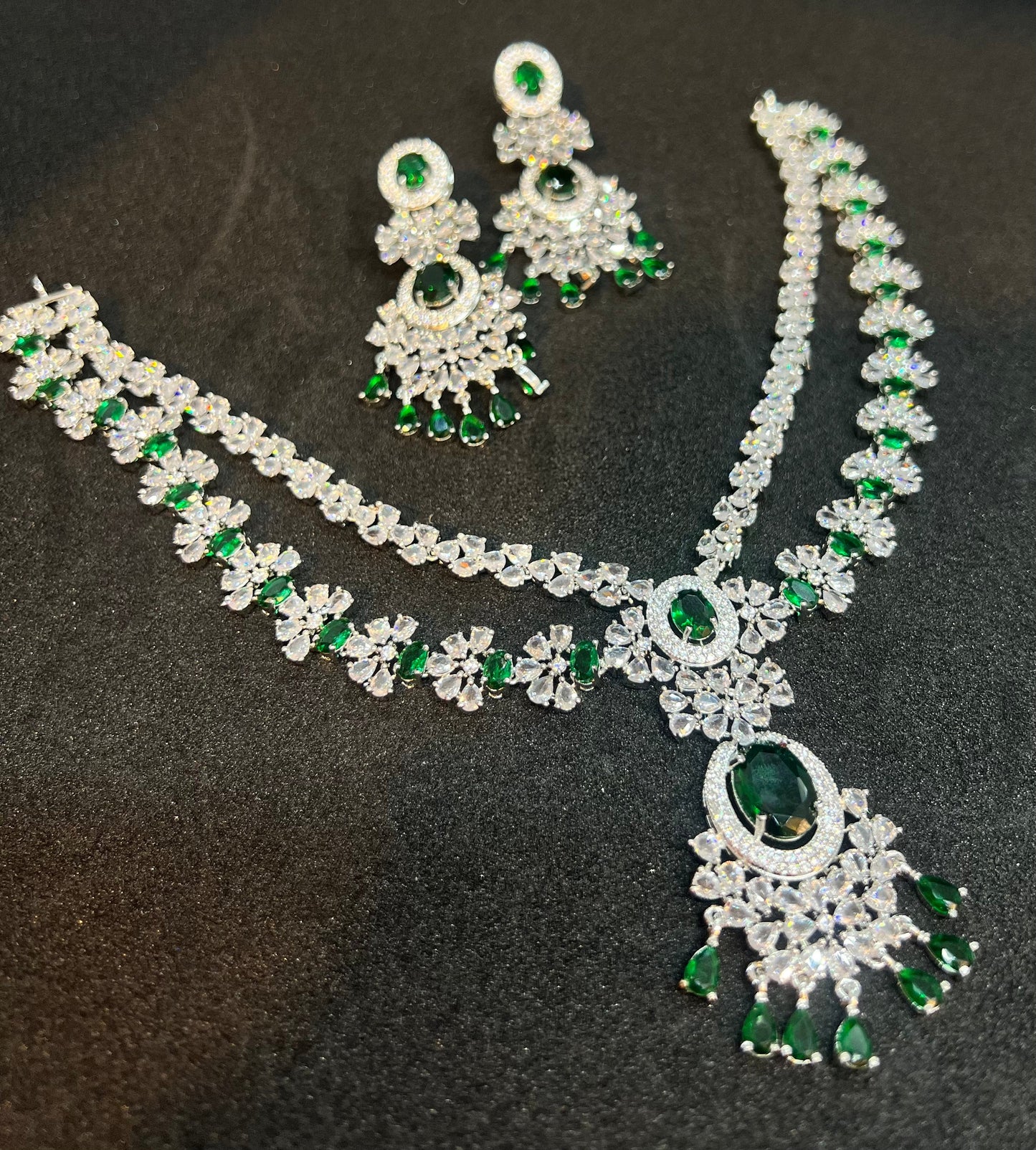Premium Diamond Cut Bridal Necklace Mirpur Jewelry City