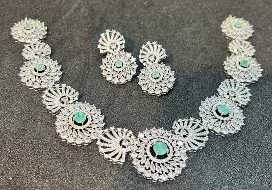 Classic Diamond Cut Gold Jewellery Set