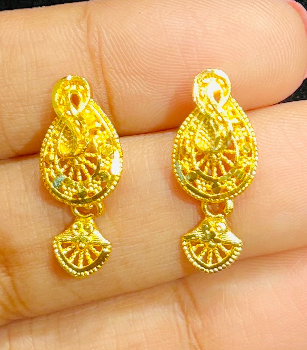Small & Elegant Daily Wear Earring Mirpur Jewelry City