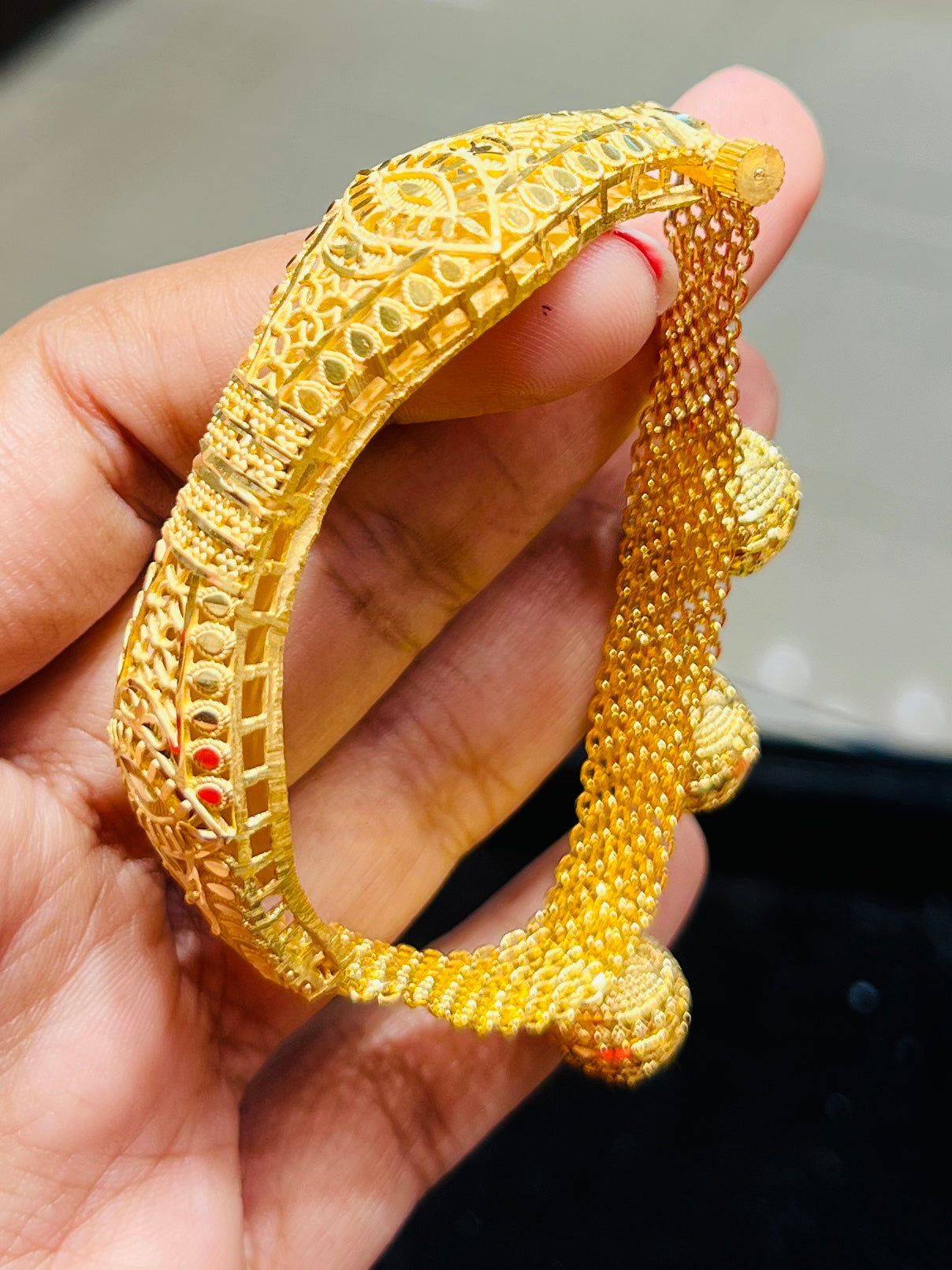 Traditional Jhumka Bracelet – Graceful & Stylish Mirpur Jewelry City