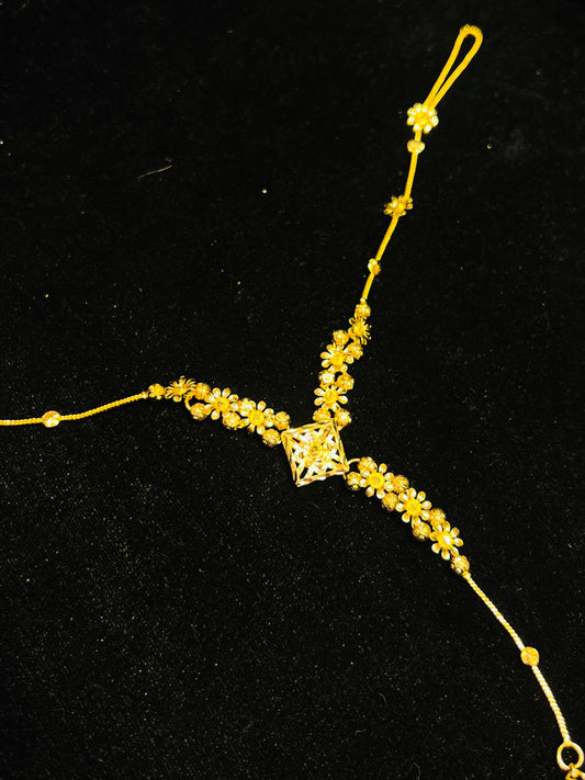 22k Gold Polish Party Wear Ratan Chur