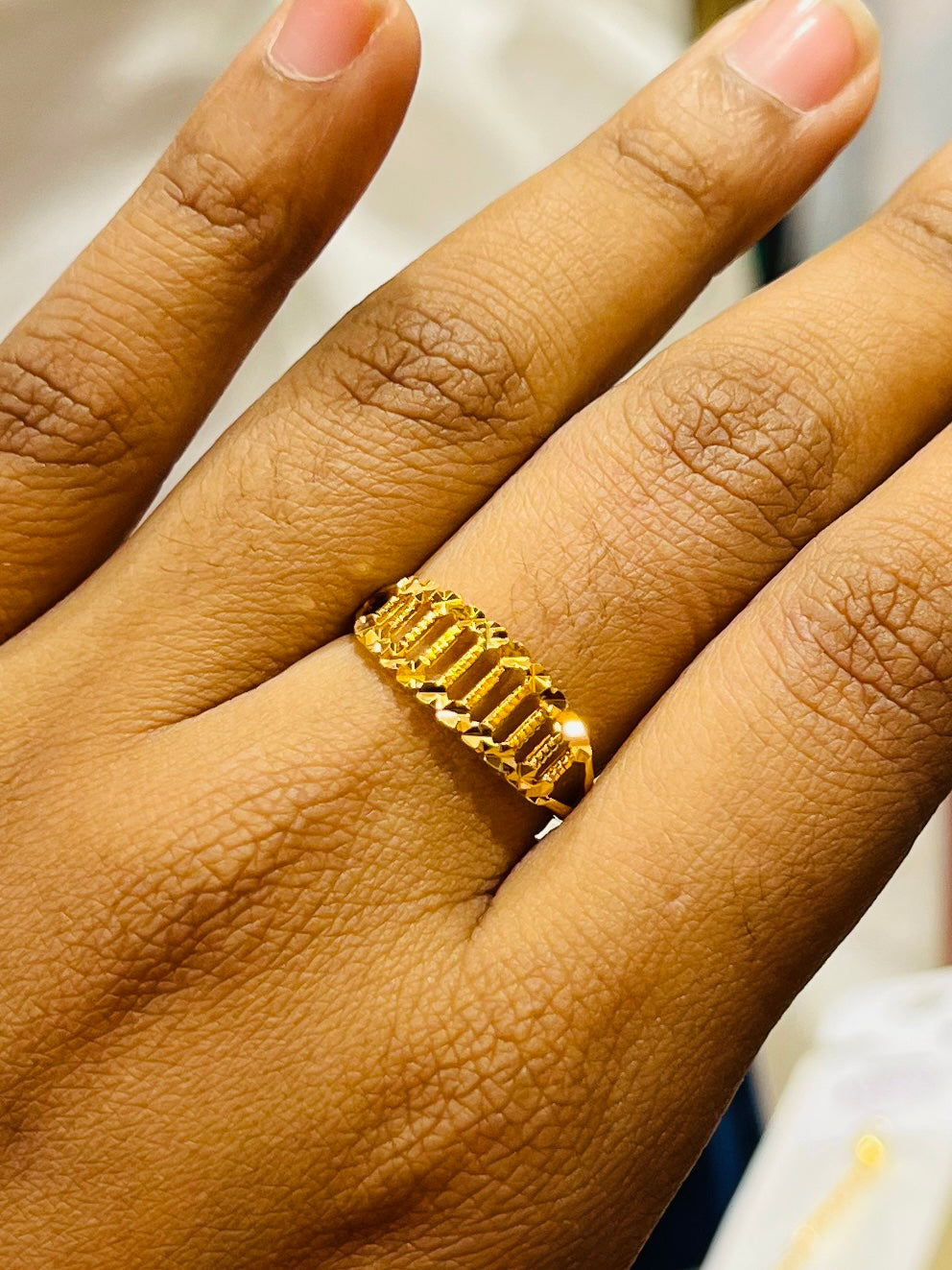 Gold Polish Ring – Party & Festive Collection