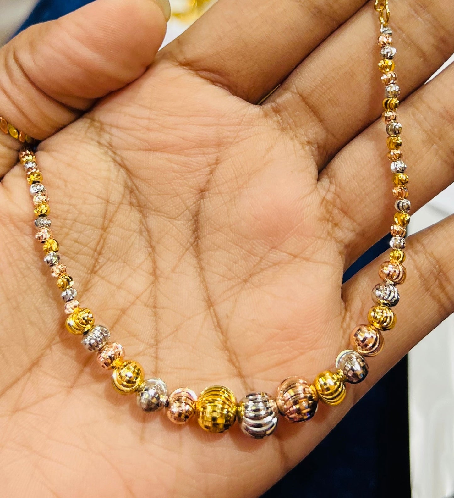 Elegant Gold Plated Rodium Bracelet – Premium Finish Mirpur Jewelry City