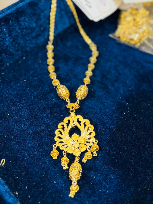 Stylish Gold Plated Chain – Sleek & Elegant Design Mirpur Jewelry City