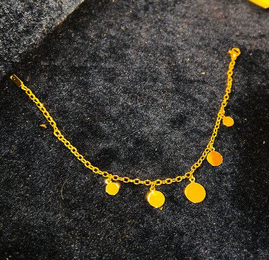 Gold Plated Bracelet | High-Shine Collection