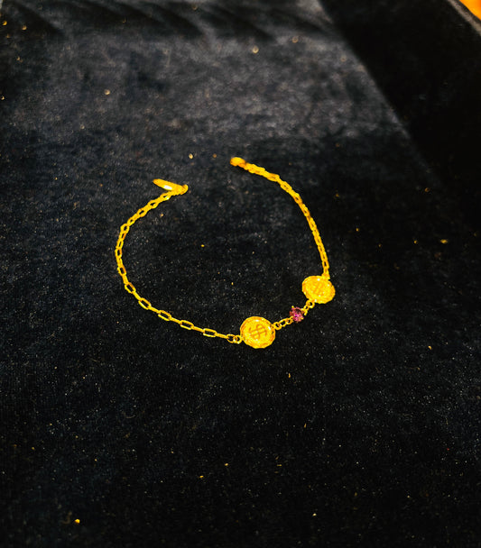 Premium Gold Plated Bracelet for Party Wear Mirpur Jewelry City