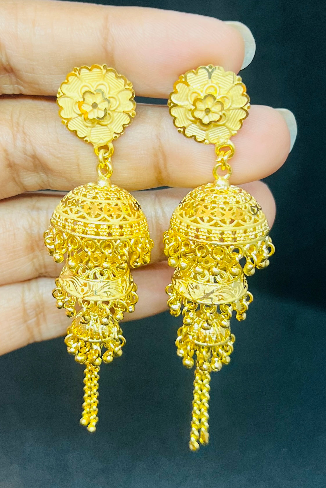 Designer Jhumka Earring – Elegant & Graceful Style Mirpur Jewelry City