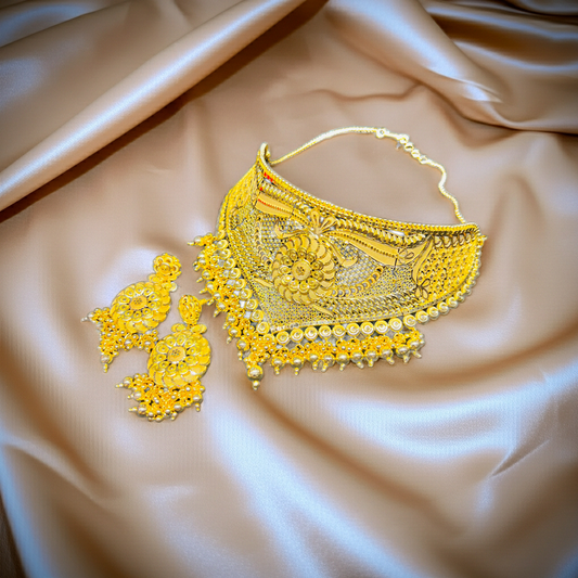 Bridal Necklace – Premium Design | Wedding Collection Jewellery Mirpur Jewelry City