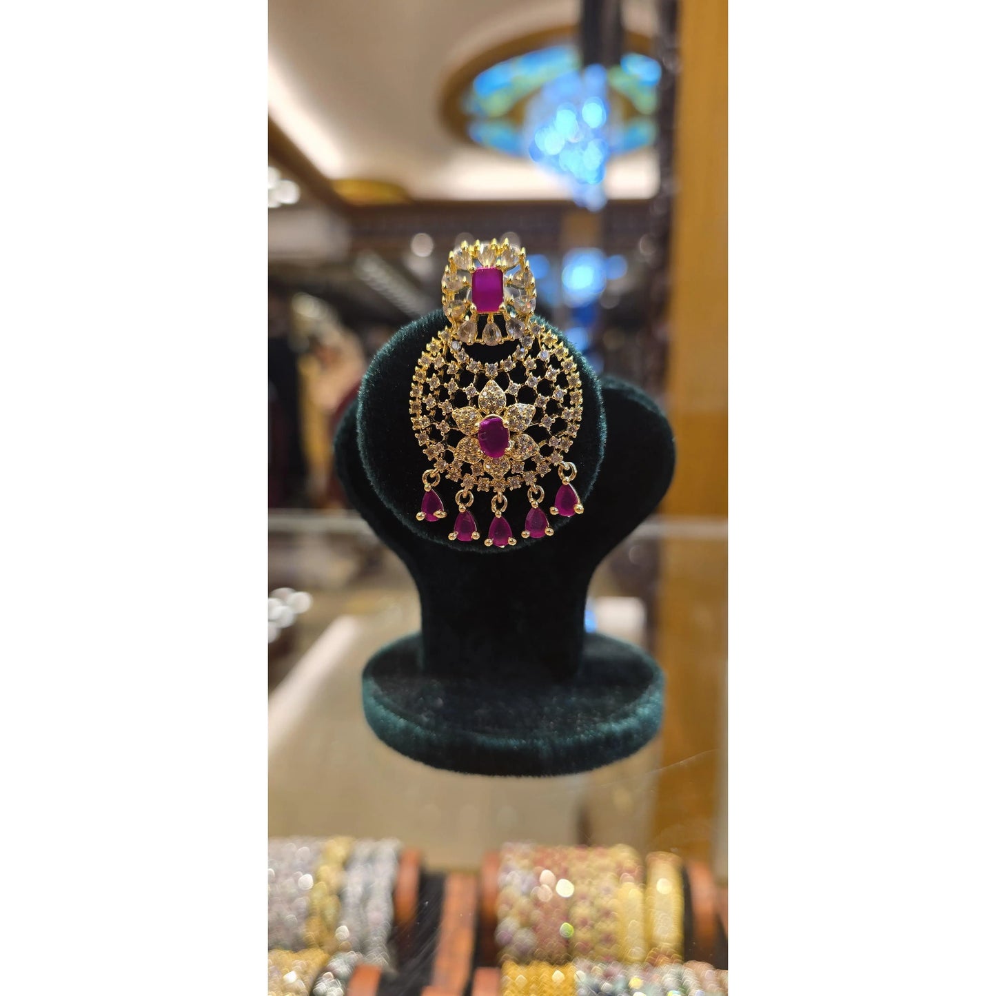 Timeless Radiance: Diamond Cut Bridal Sita - Mirpur Jewelry City