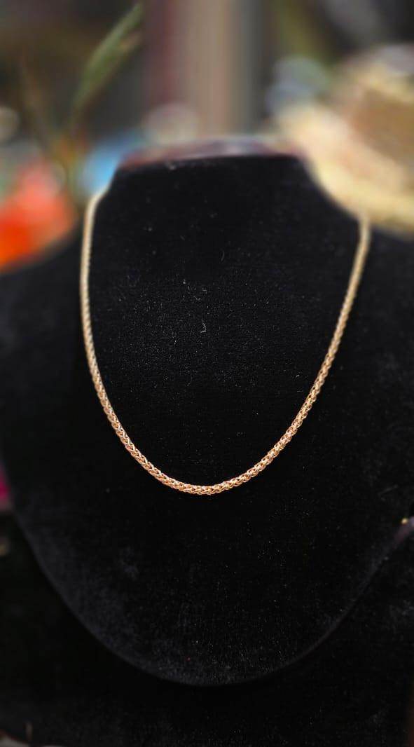 Elegant 18-Inch Gold-Plated Chain – Timeless Shine & Durability - Mirpur Jewelry City