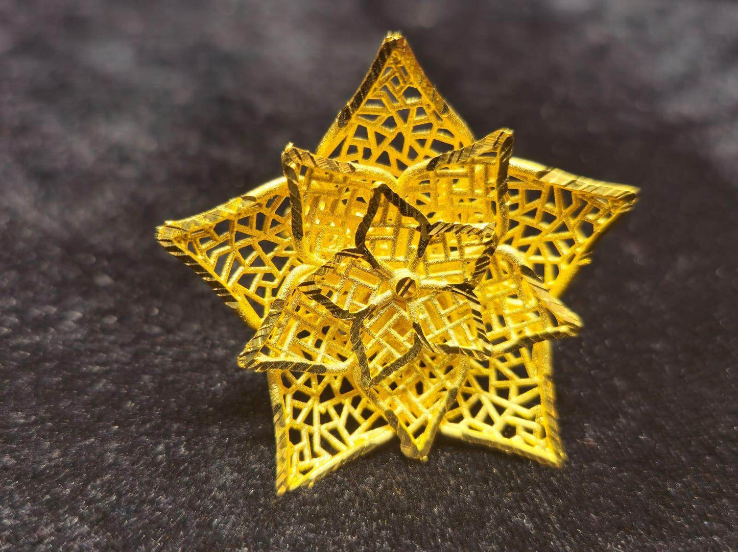 Elegant Gold-Plated Ring – Timeless Beauty & Luxury - Mirpur Jewelry City