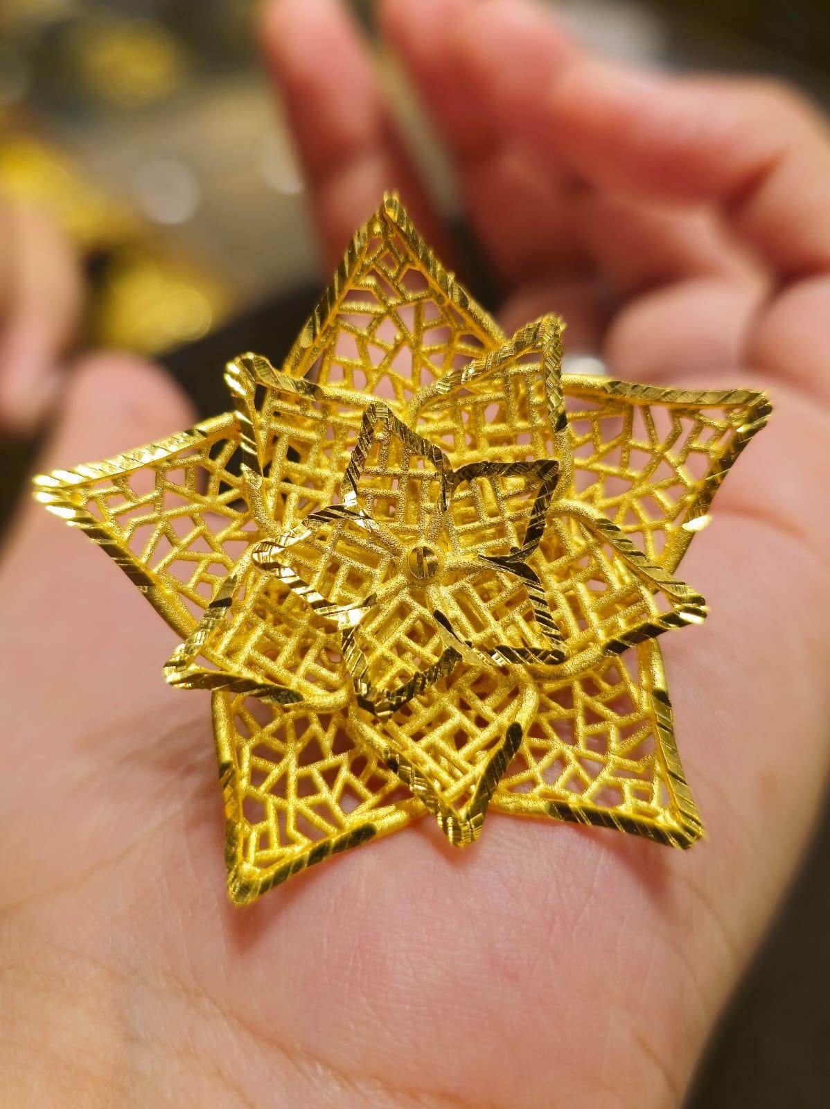 Elegant Gold-Plated Ring – Timeless Beauty & Luxury - Mirpur Jewelry City