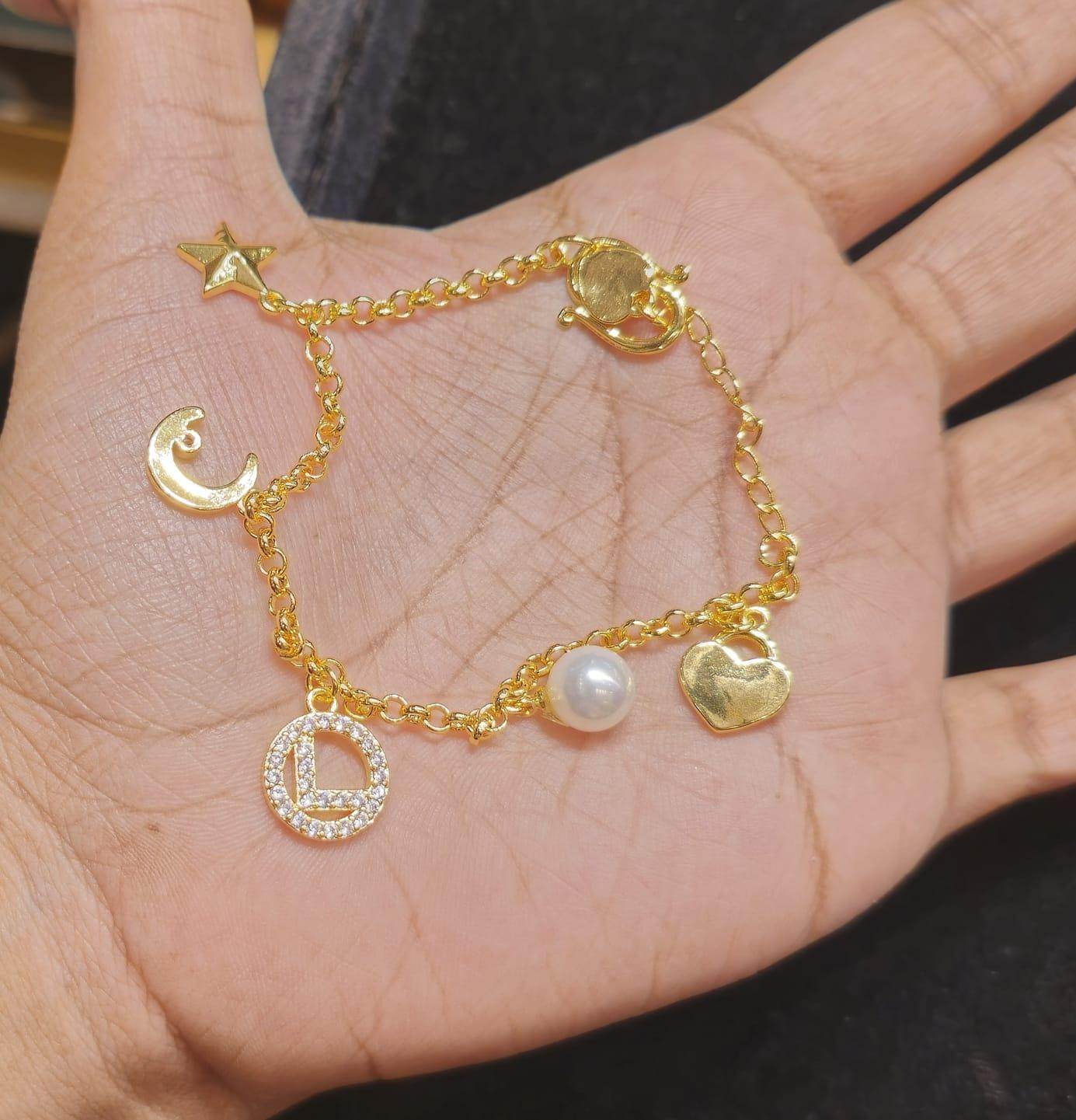 Elegant Gold-Plated Bracelet – Timeless Beauty & Shine - Mirpur Jewelry City
