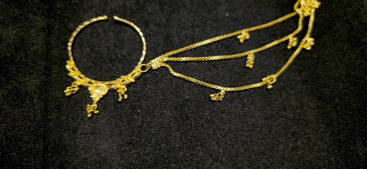 Elegant Bridal Noth Nose Piercing: Timeless Charm for Your Special Day - Mirpur Jewelry City