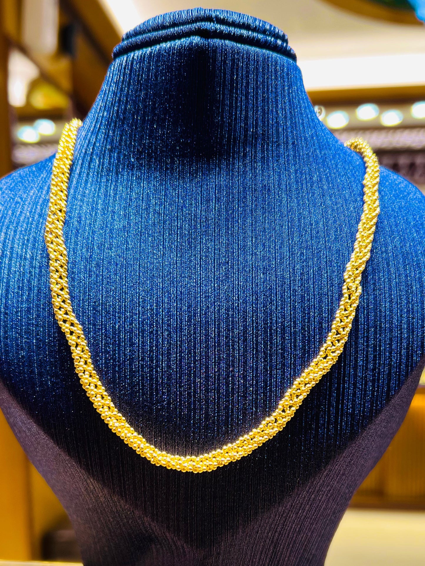 Gold Plated Smart Choice Simple Neck Chain Mirpur Jewelry City