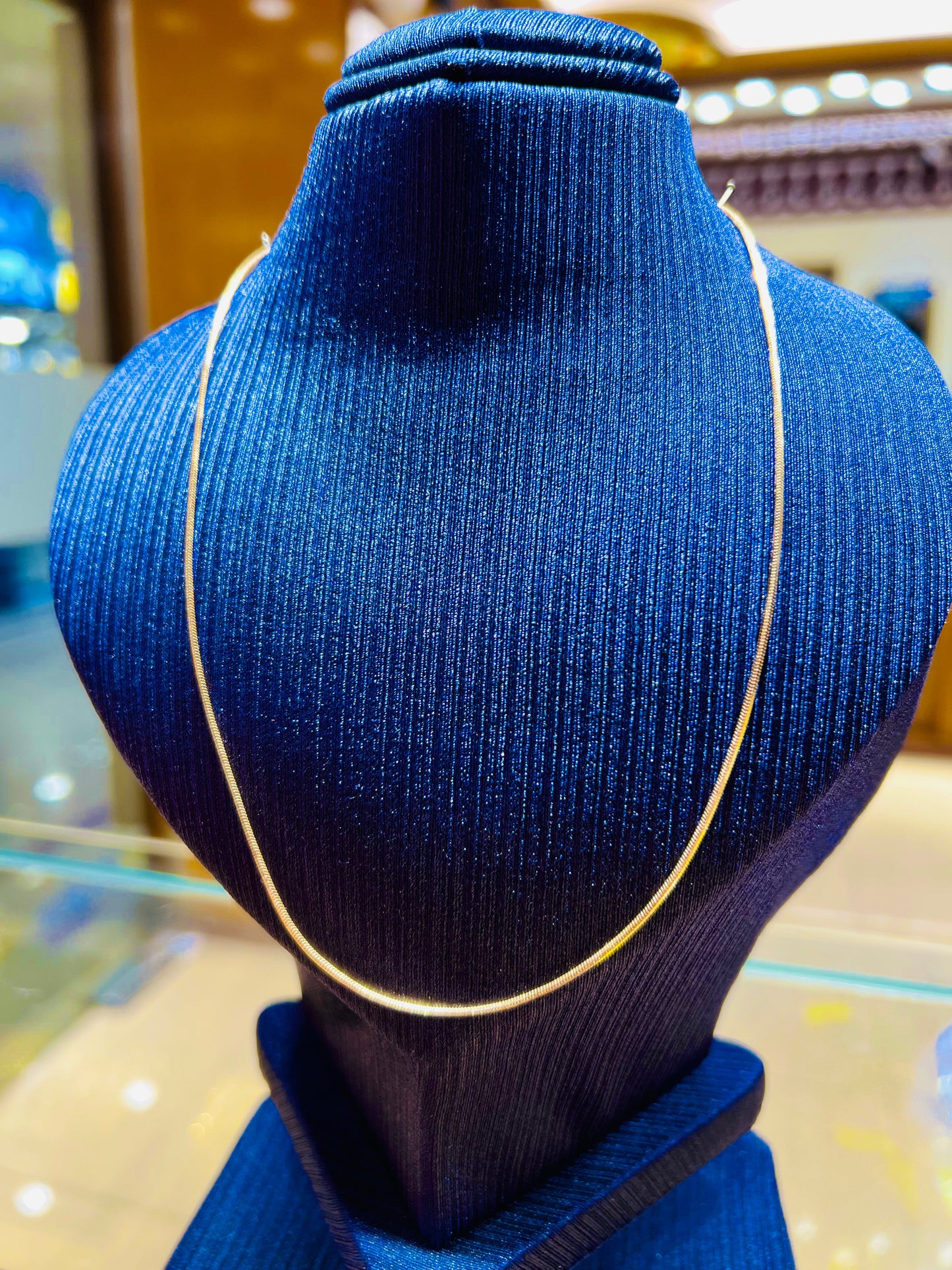 Gold Plated Slim Design Daily Wear Chain Mirpur Jewelry City