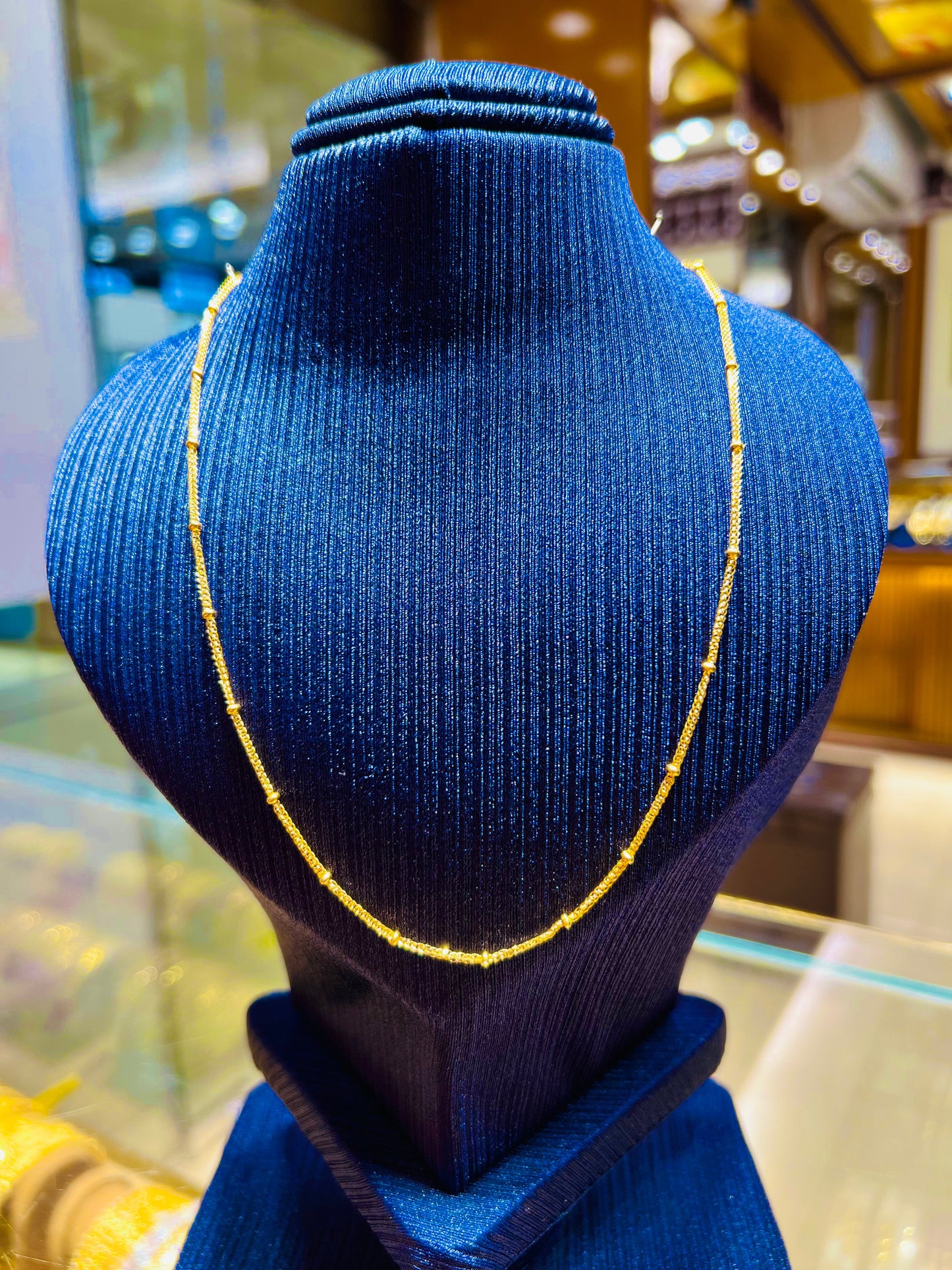 Gold Plated Traditional Simple Chain for Women Mirpur Jewelry City