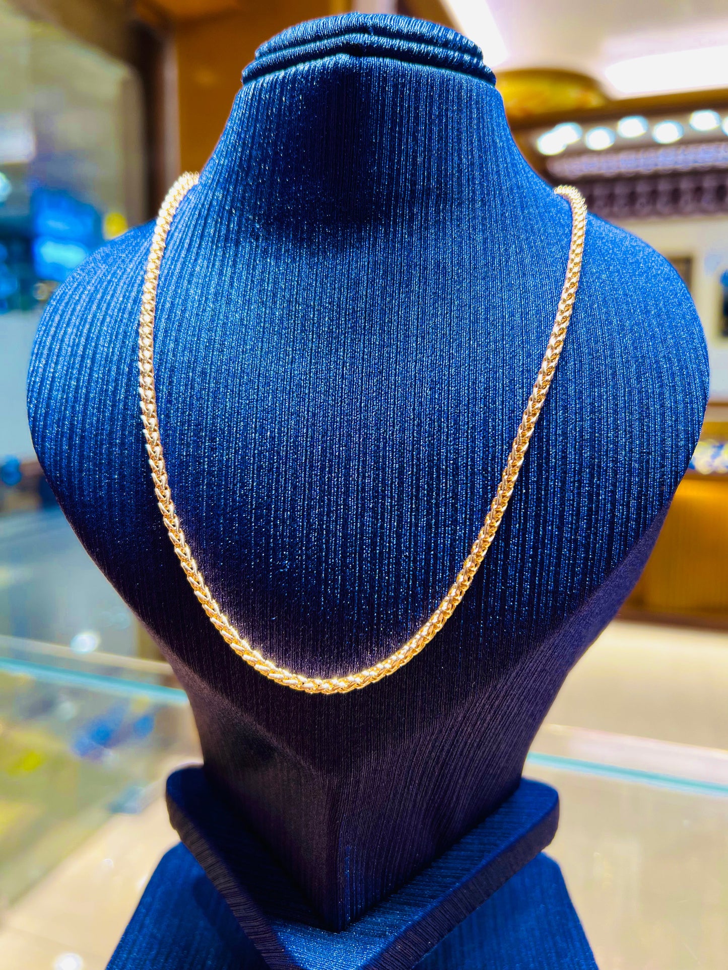 Gold Plated Simple Daily Wear Chain for Women Mirpur Jewelry City