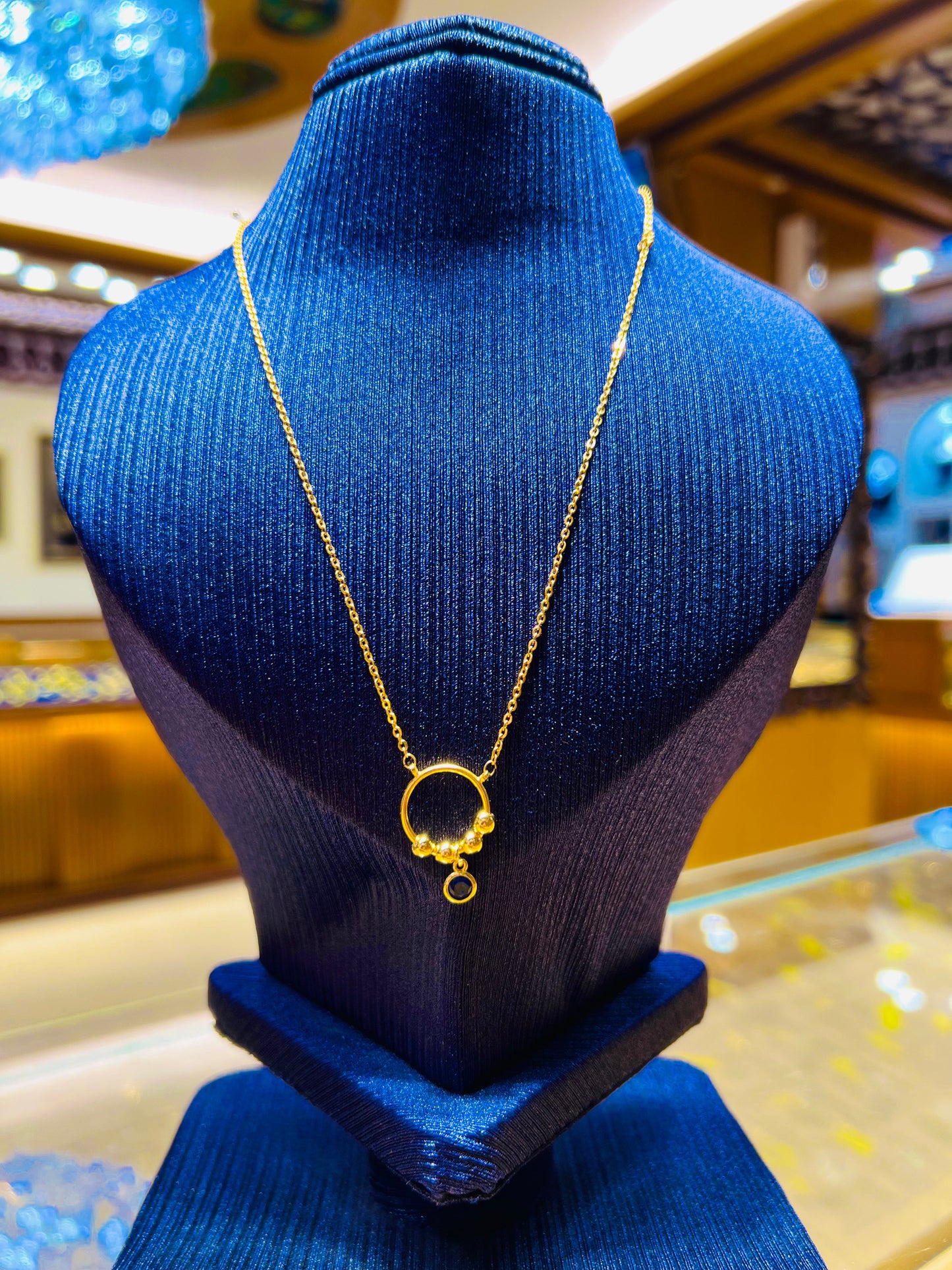 Gold Plated Simple Designer Chain for Women Mirpur Jewelry City