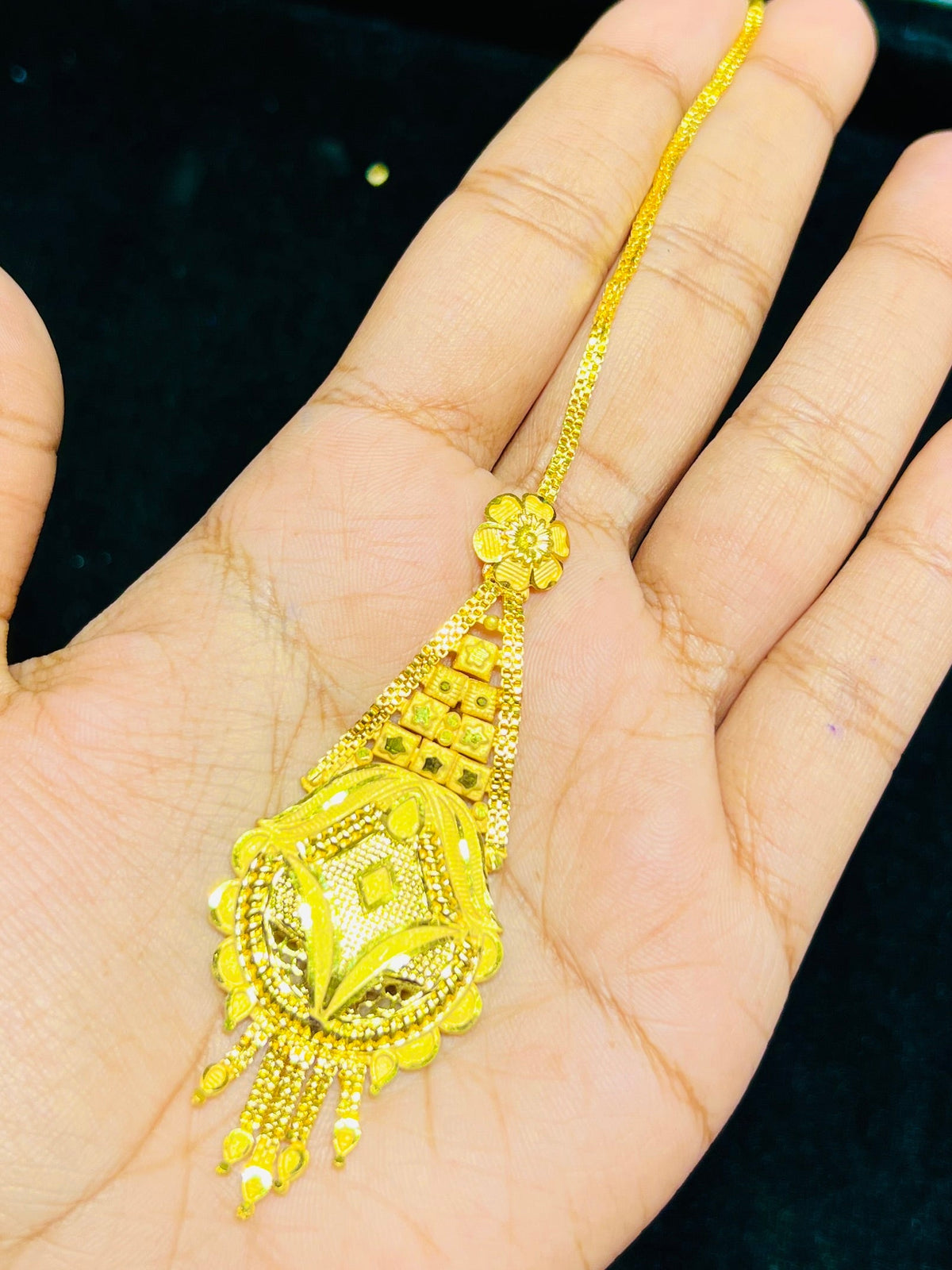Budget-Friendly Simple Gold Plated Tikli Mirpur Jewelry City