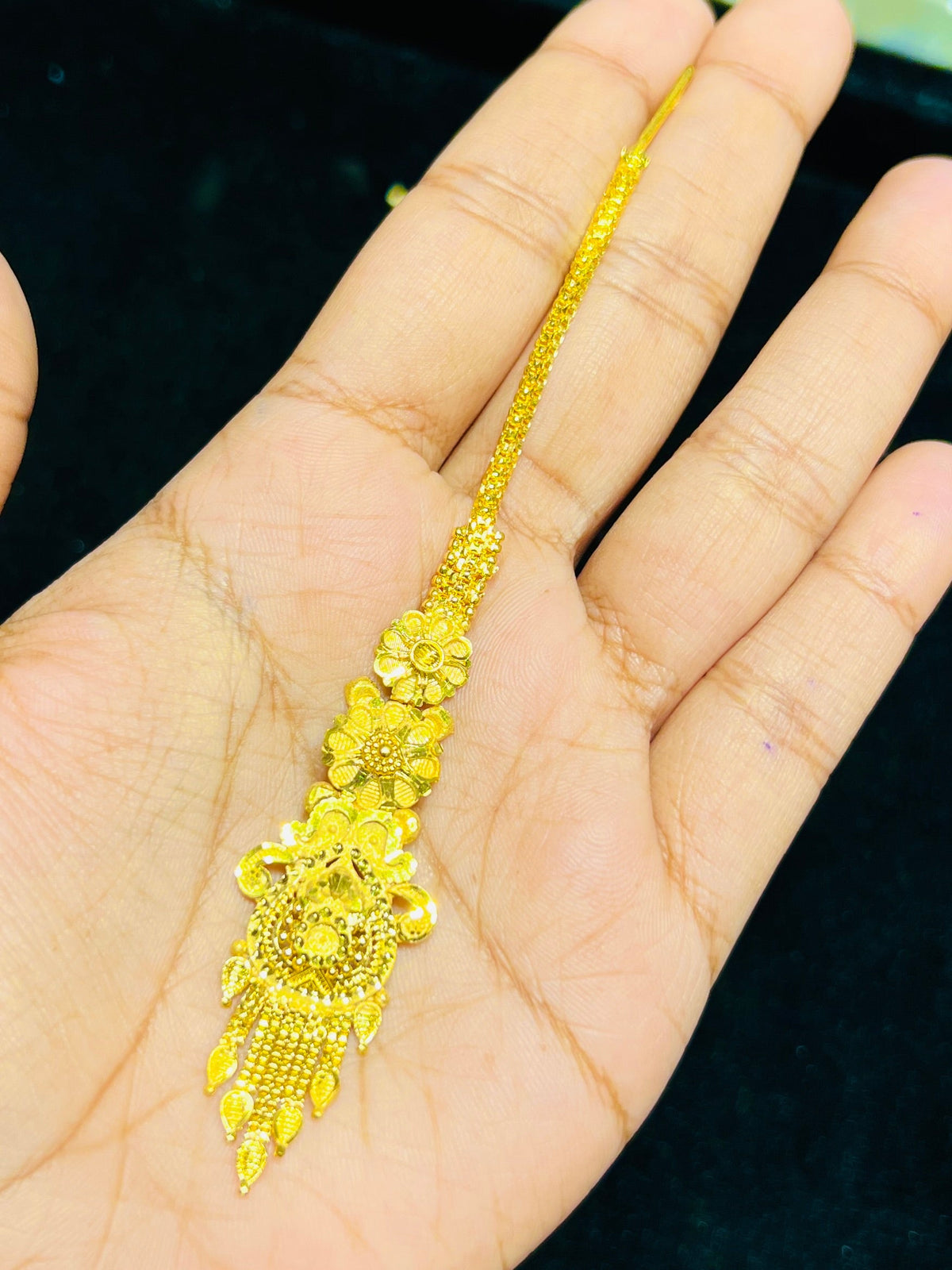 Exclusive Wedding Collection Gold Plated Tikli Mirpur Jewelry City