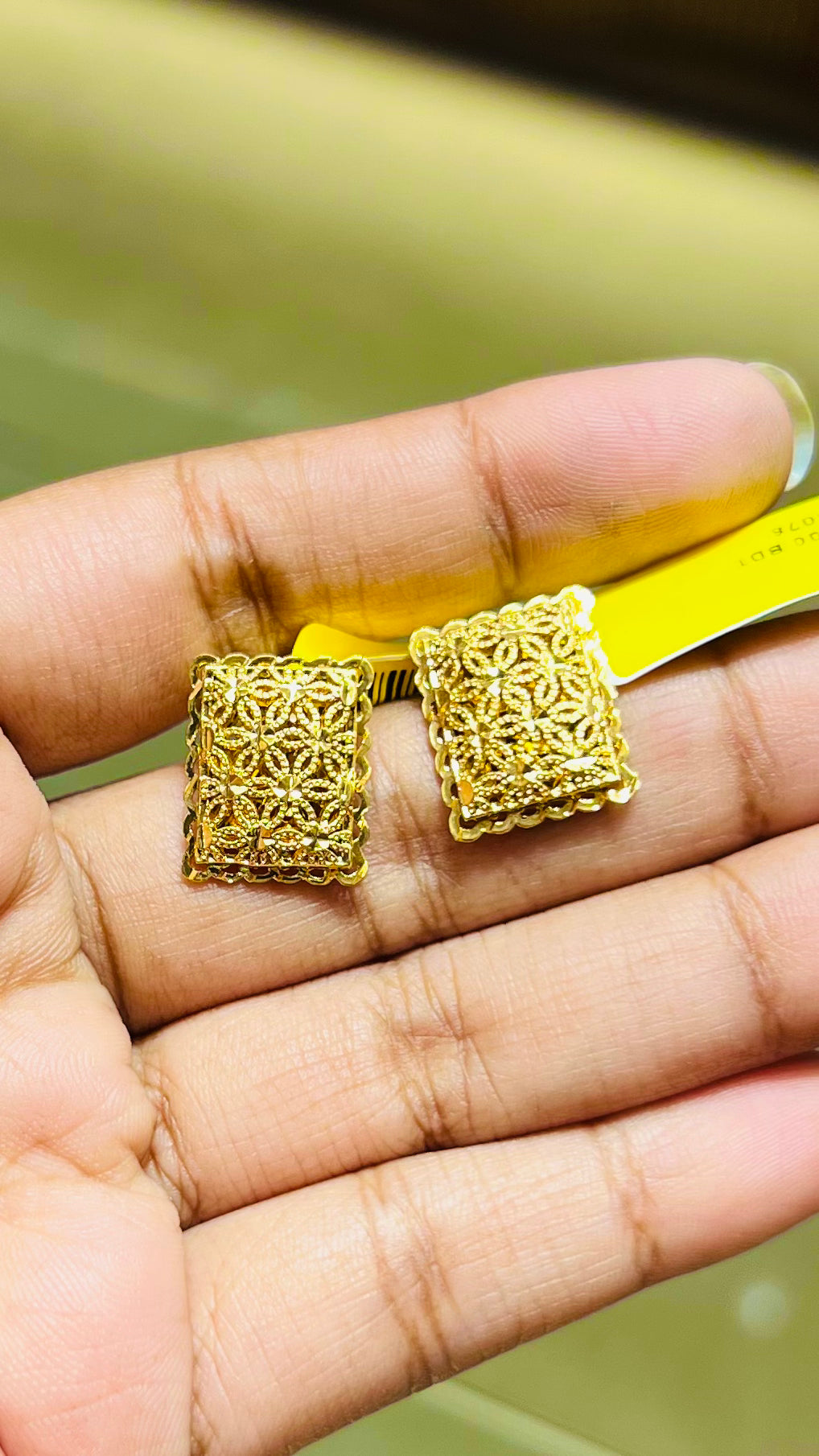 Trendy Gold Plated Ear Tops Mirpur Jewelry City