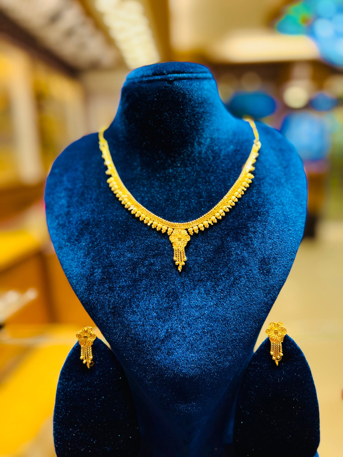Gold Plated Budget-Friendly Traditional Mop Chain Mirpur Jewelry City