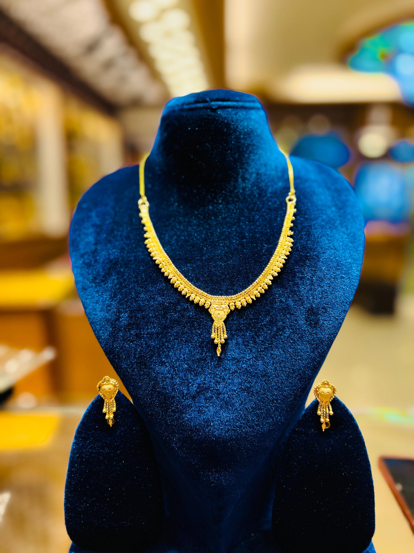 Gold Plated Festive Gift Mop Chain Mirpur Jewelry City