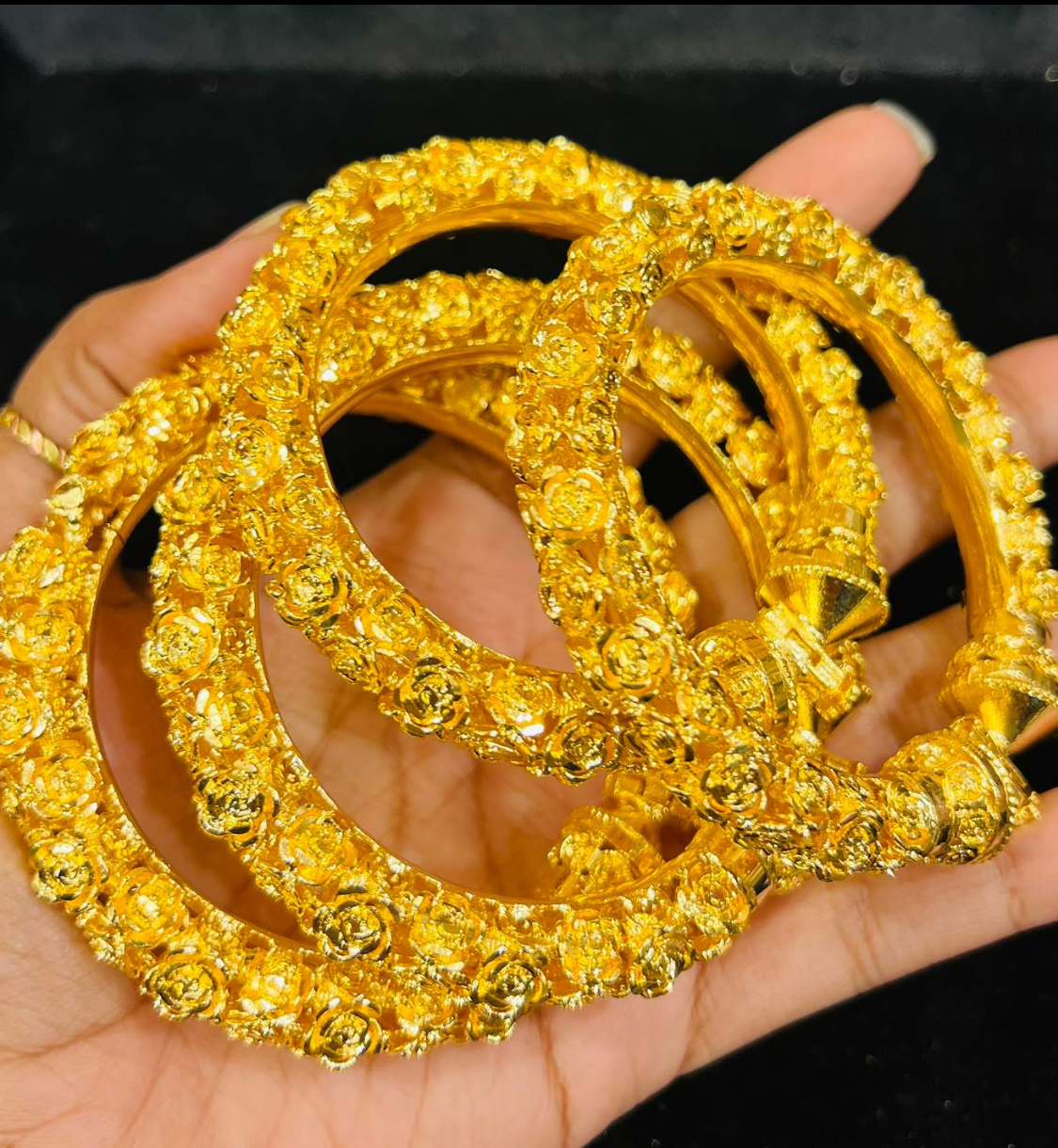 Traditional Gulap Bala – Perfect for Bridal Look(1 Pair) Mirpur Jewelry City