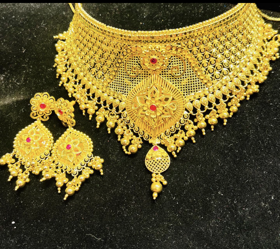 🌸 Latest Design Necklace – Ideal for Parties & Festive Occasions Mirpur Jewelry City