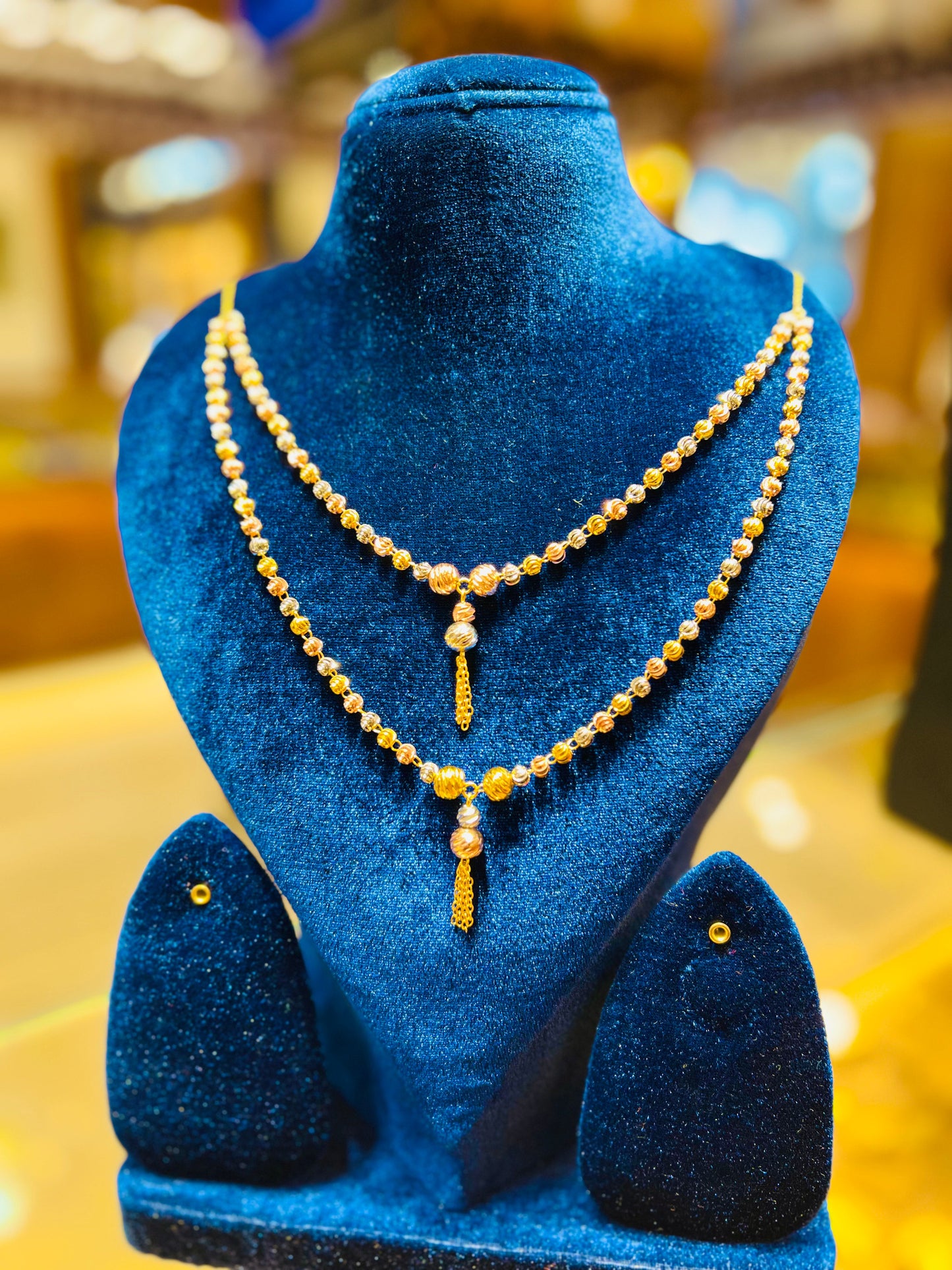 Gold Plated Sleek Mop Chain – Lightweight Daily Wear Mirpur Jewelry City