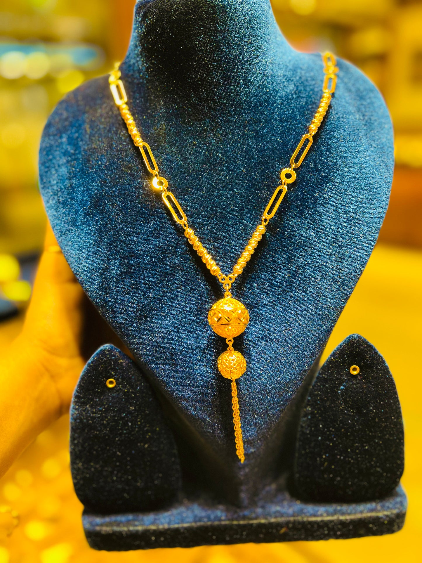 Gold Plated High Polish Mop Chain for Women Mirpur Jewelry City