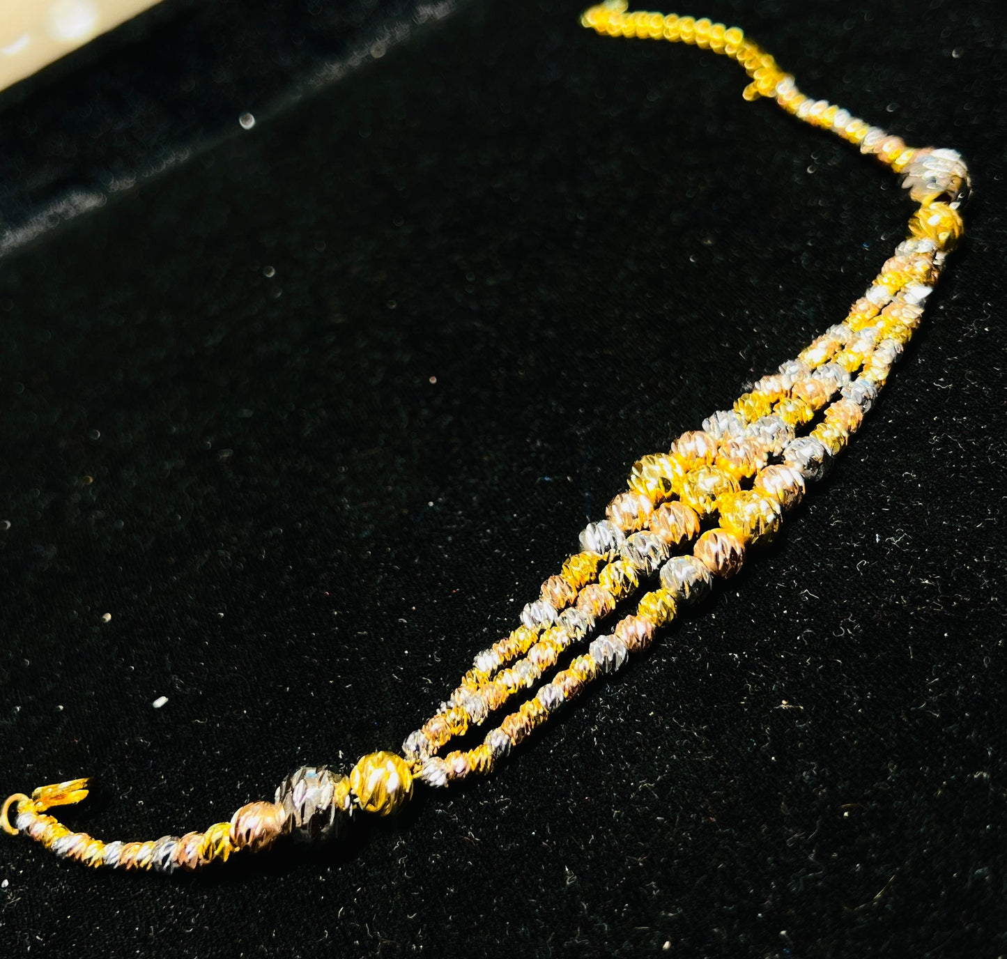 Elegant Rodium Chain Braslet Mirpur Jewelry City