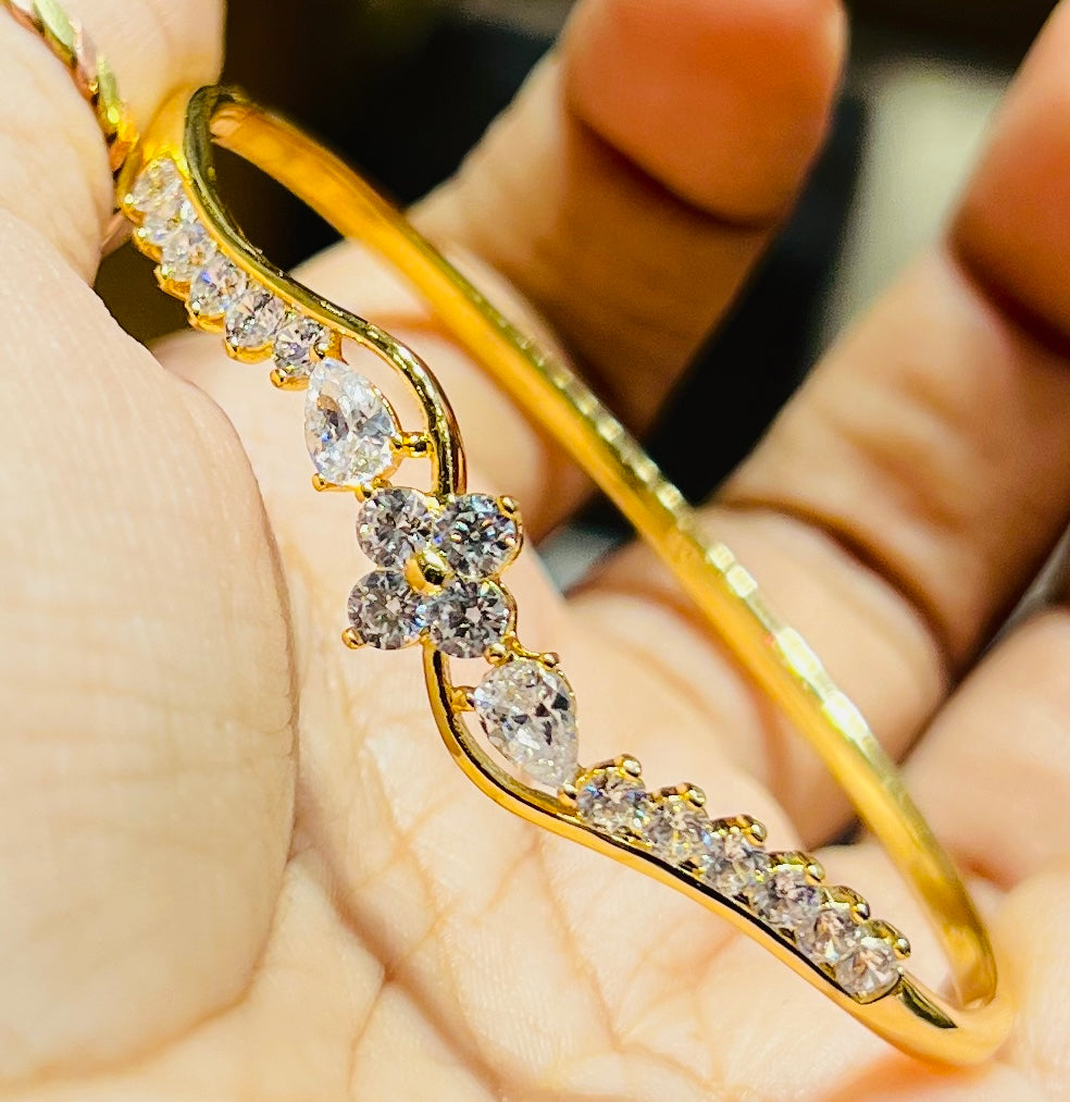 Classic Churi Design 22K Gold Polish Bracelet Mirpur Jewelry City