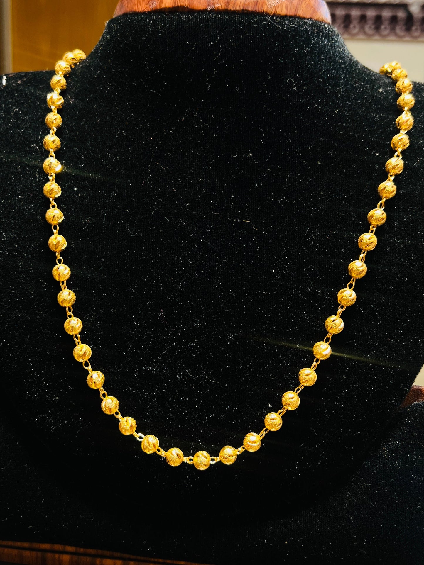 Timeless Elegance Gold Plated Chain Mirpur Jewelry City