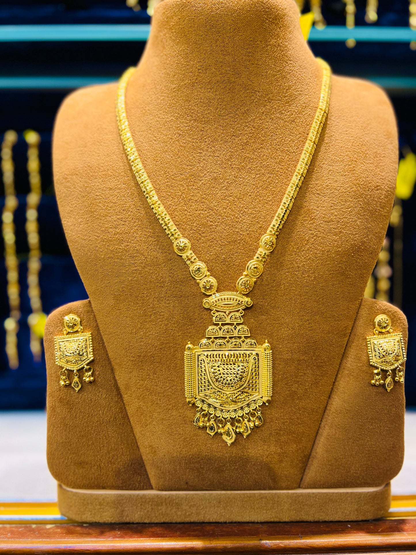 Grand Bridal Look Gold Plated Sitahar Mirpur Jewelry City