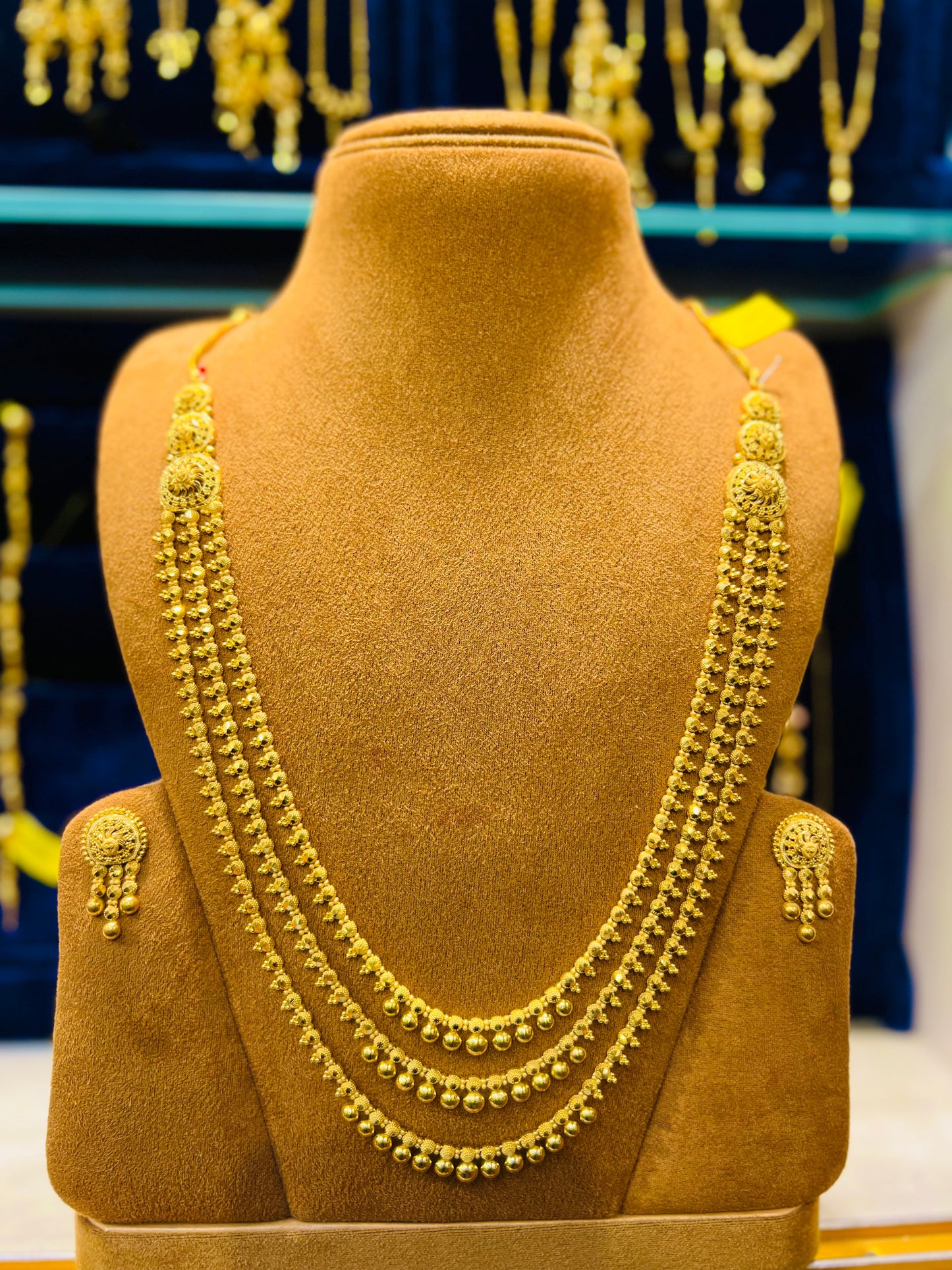 Gold Plated Classic Traditional Sitahar Mirpur Jewelry City