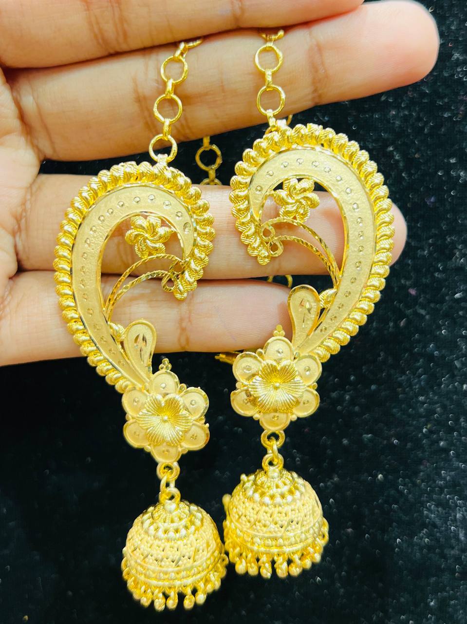 Designer Moyur Jhumka – Grand Wedding Wear