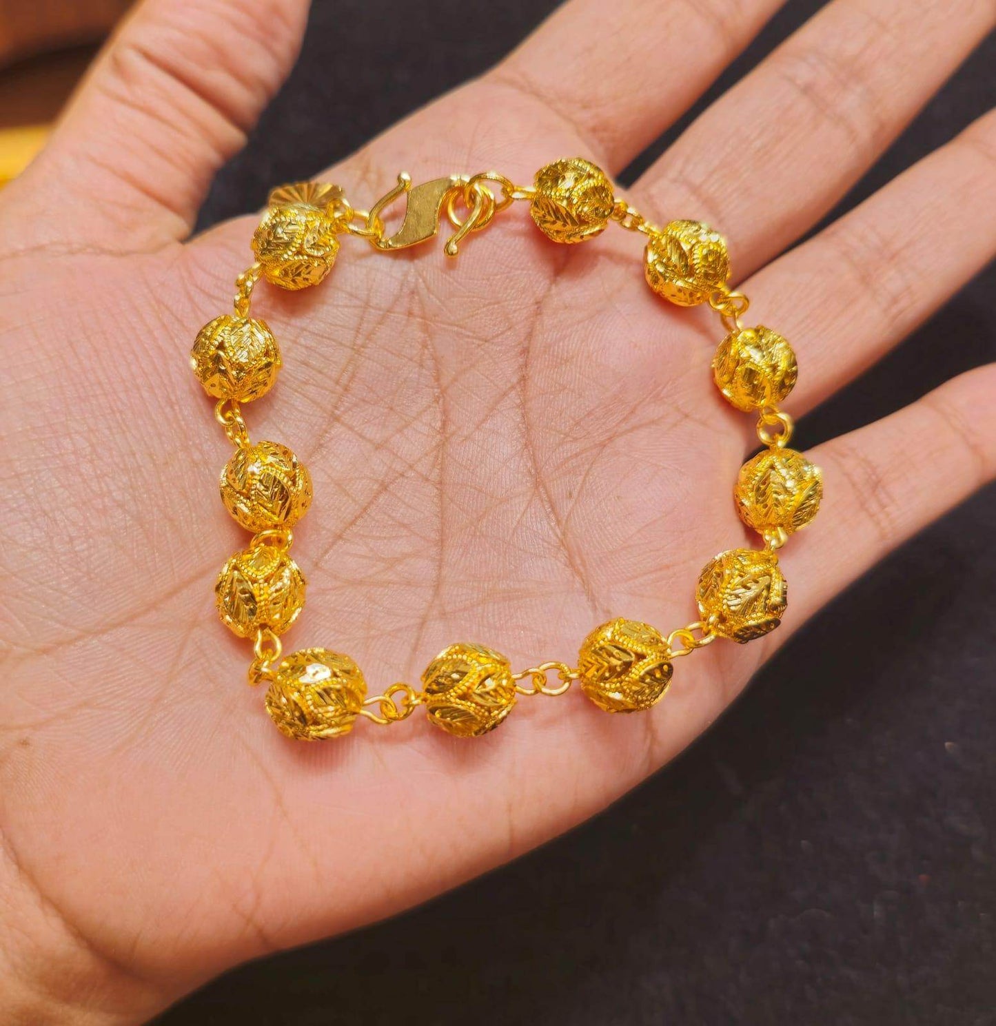 Gold-Plated Fashion Bracelet – Elegant Imitation Jewelry - Mirpur Jewelry City