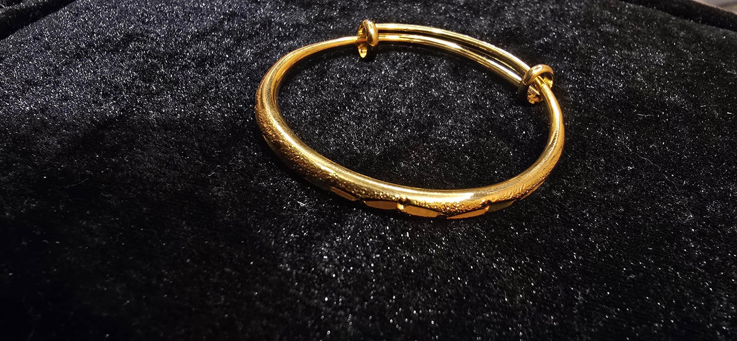 Elegant Bala Gold-Plated Bracelet for Kids - Mirpur Jewelry City