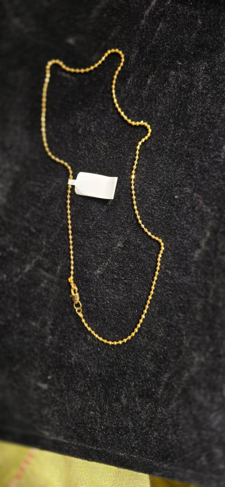 Elegant 16-Inch Gold-Plated Chain – Timeless Shine & Durability - Mirpur Jewelry City