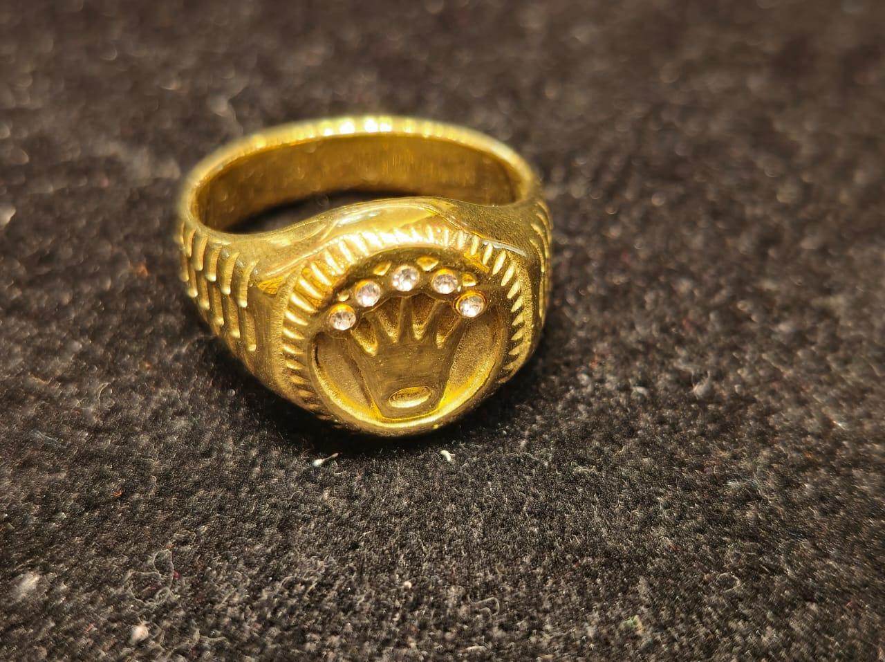 Exclusive crown 👑 design finger ring for men - Mirpur Jewelry City