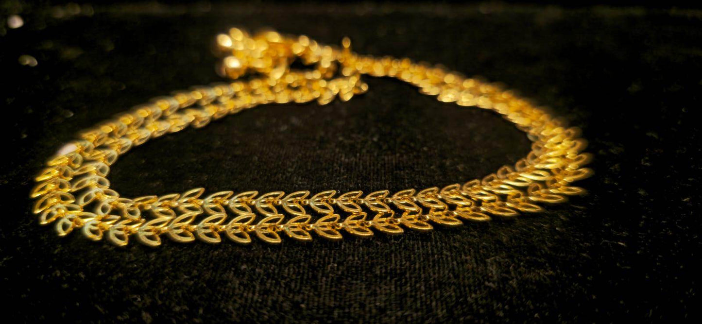 Radiant Gold-Plated Payel – Grace in Every Step - Mirpur Jewelry City