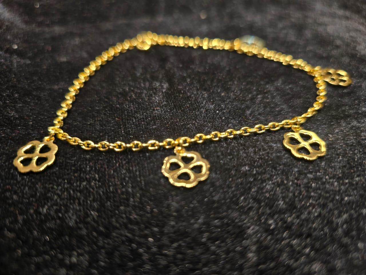 Radiant Gold-Plated Payel – Grace in Every Step - Mirpur Jewelry City