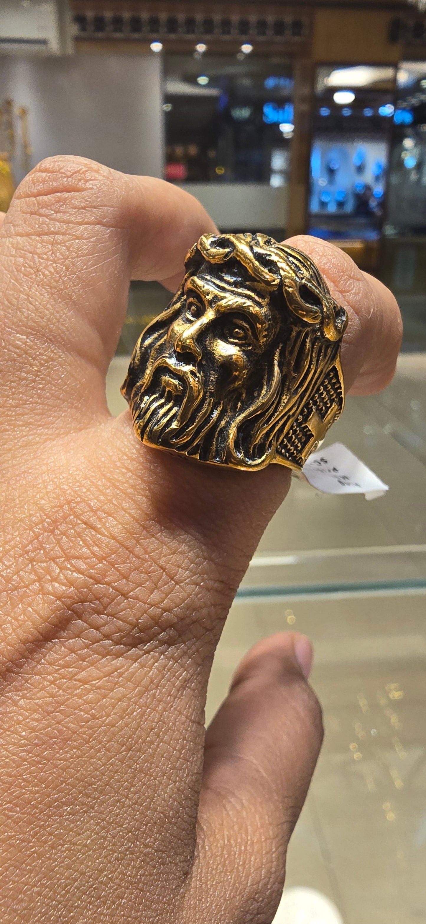 Medusa Head Gents Ring Mirpur Jewelry City