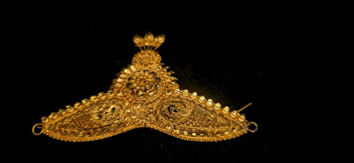 Bridal Crown Regal Gold-Plated – A Timeless Symbol of Elegance - Mirpur Jewelry City