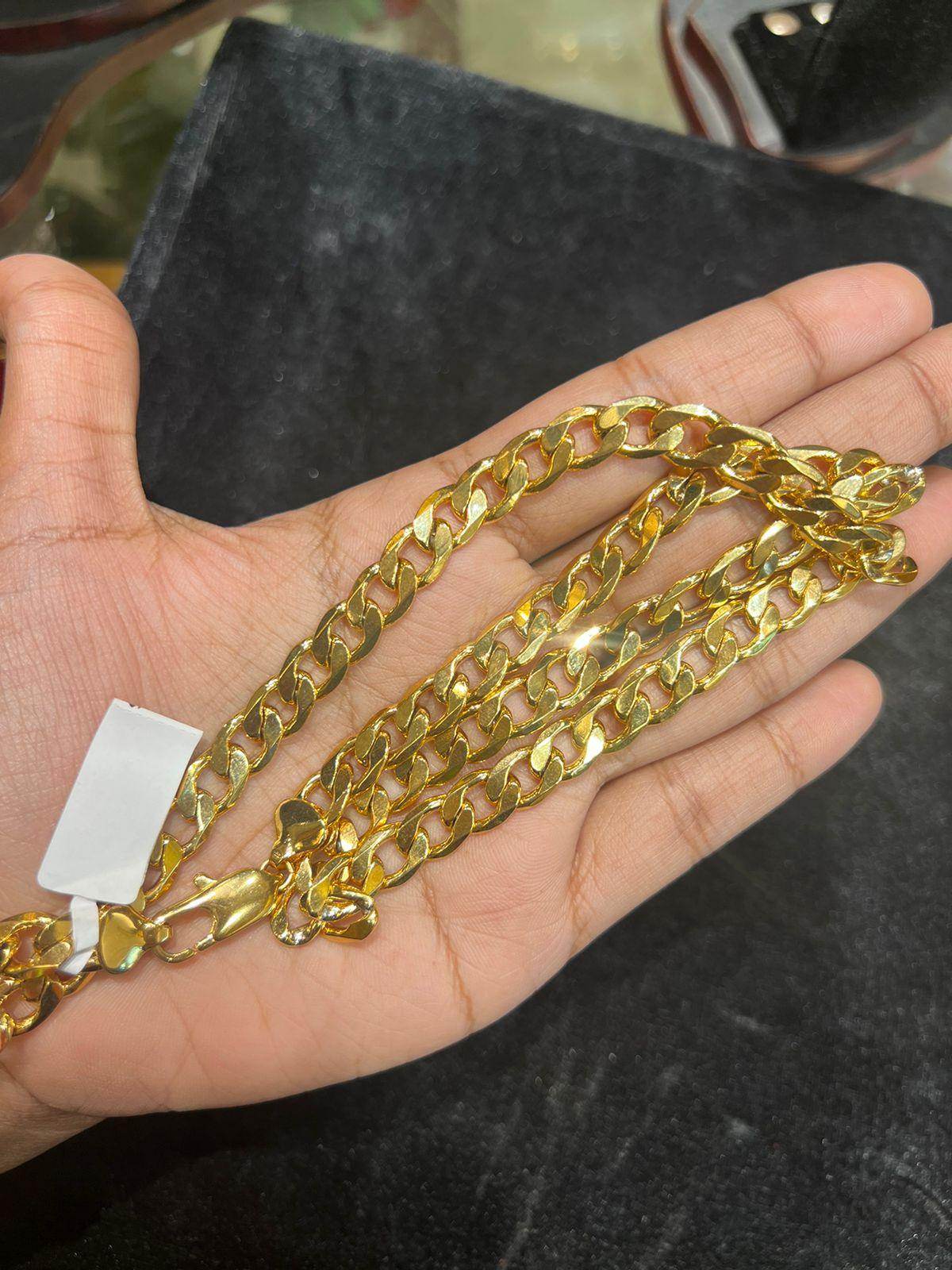 Elegant 24-Inch Gold-Plated Chain – Timeless Shine & Durability - Mirpur Jewelry City