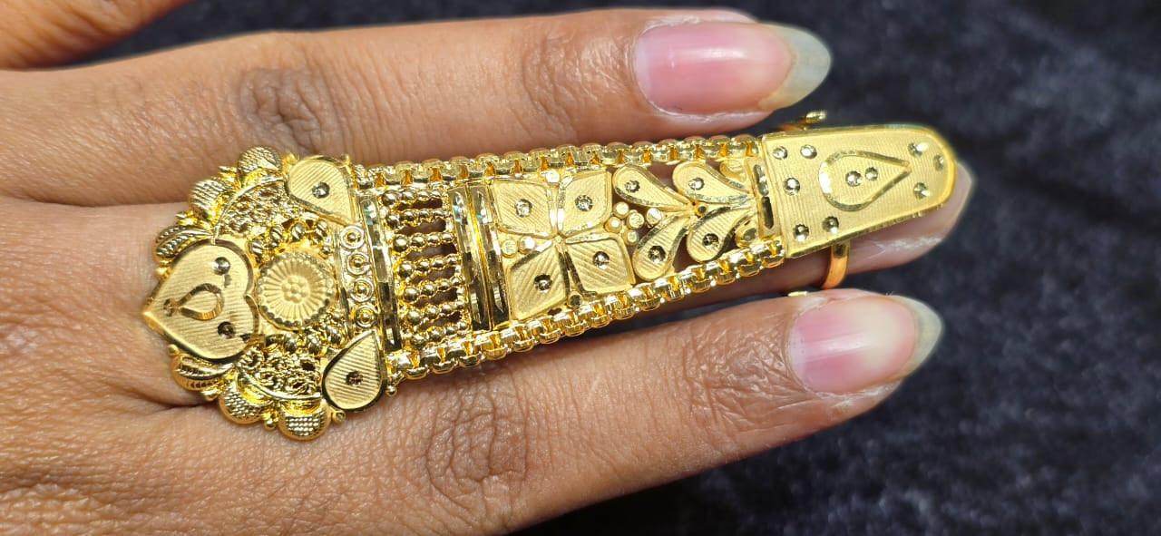 Special Bridal Nok FingerRing for Brides - Mirpur Jewelry City