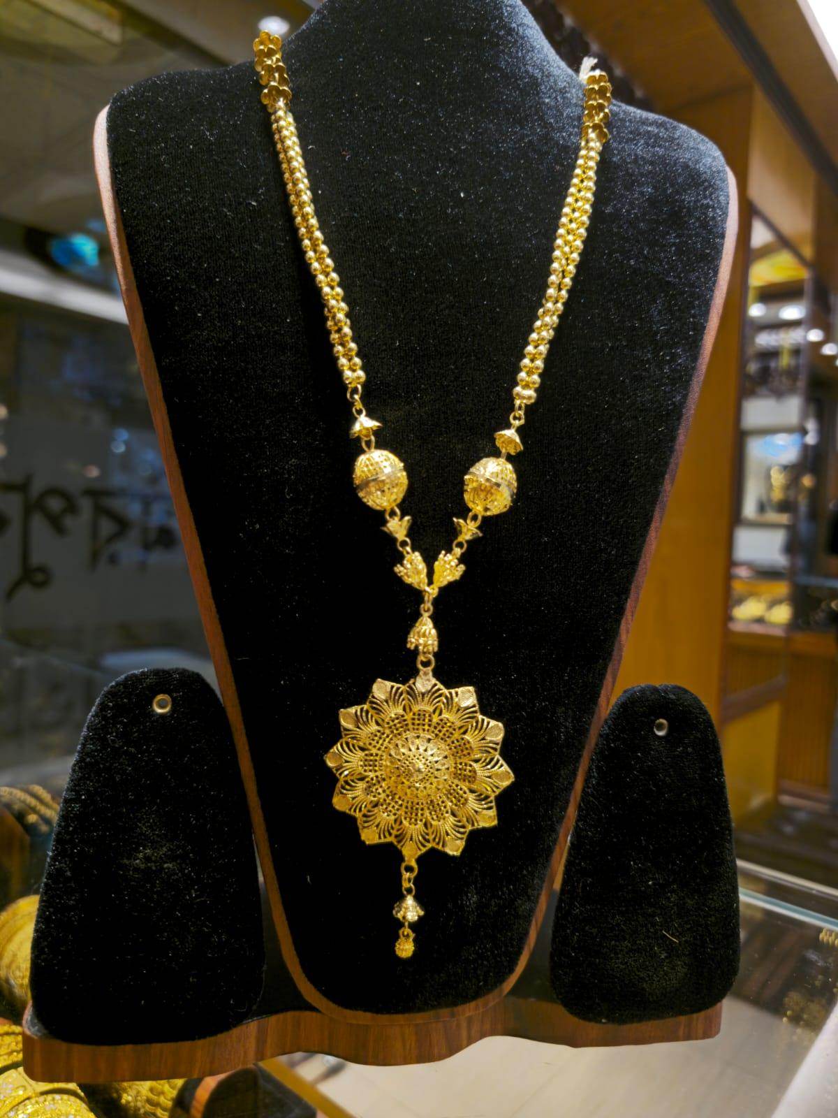 Elegant Gold-Plated Mob chain - Mirpur Jewelry City