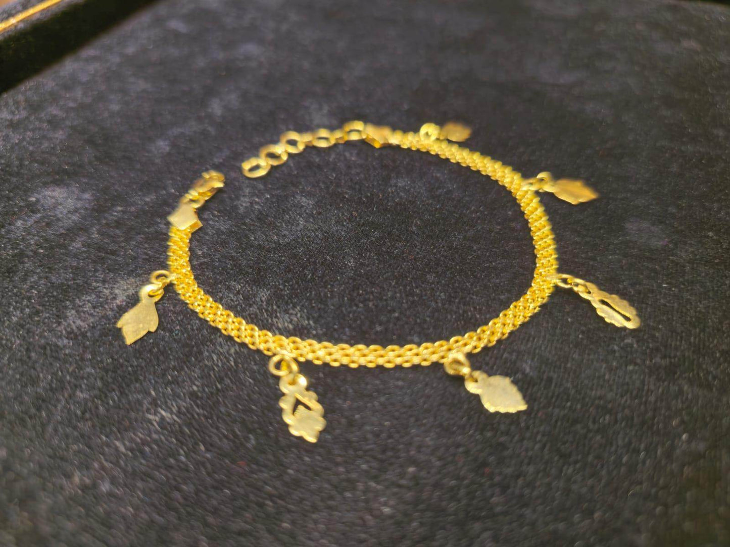 Elegant Gold-Plated Bracelet – Timeless Beauty & Shine - Mirpur Jewelry City